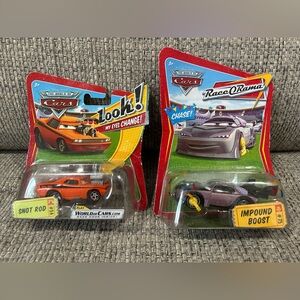 Disney Cars Snot Rod and Boost Diecast